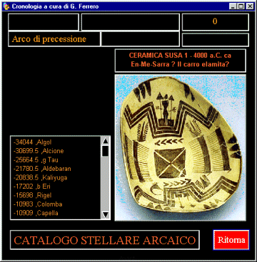 Programma di calcolo cronologico